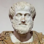 Filosofo grego aristoteles instituto podium